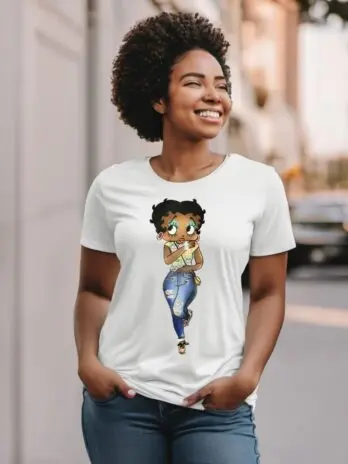 Black Betty Boop T-Shirt