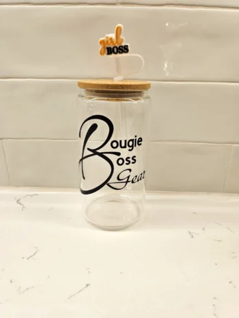 Bougie Boss Gear Glass Tumbler Cup
