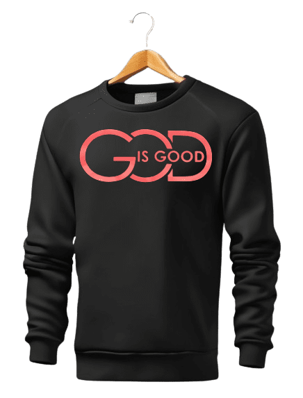 Bougie Boss Gear GOD IS Good Black Sweatshirt mu