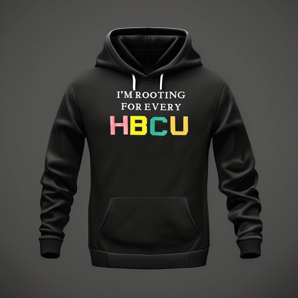 Bougie Boss Gear HBCU Black Hoodie 1