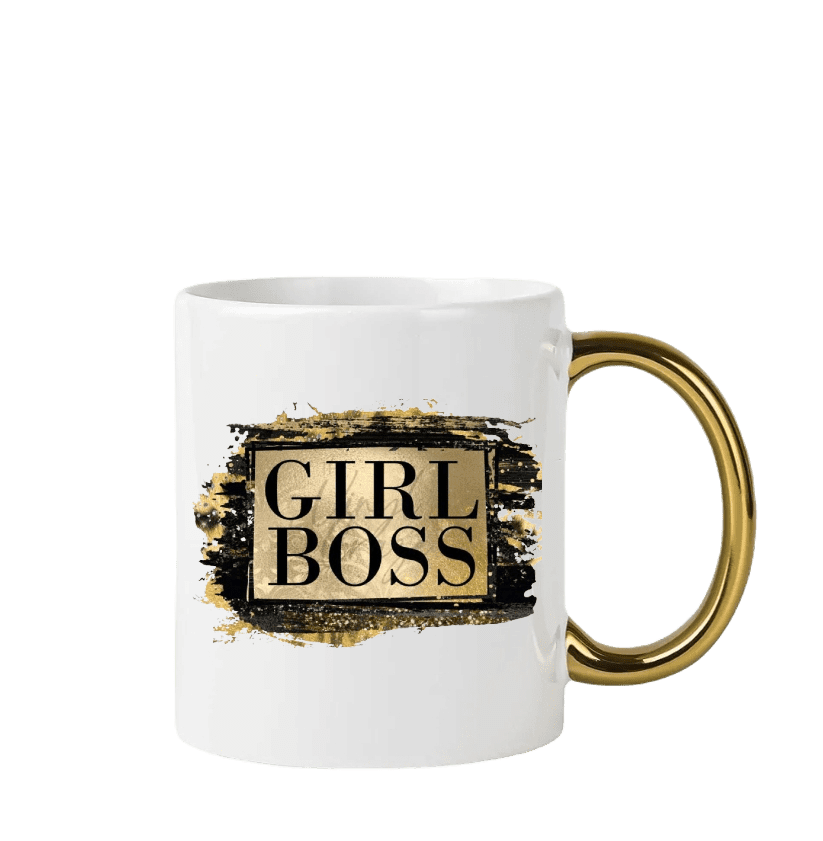 Bougie Boss Gear White coffee cup Girl Boss br 2