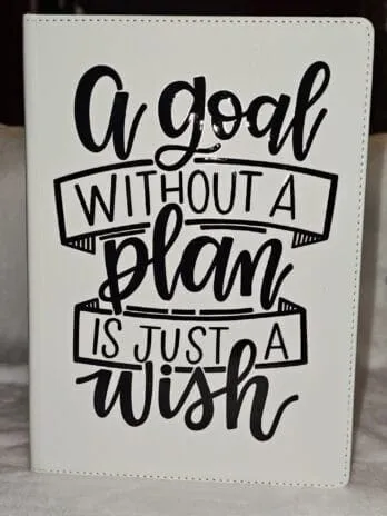 A Goal Without a Wish is Just a Plan Journal