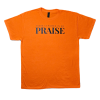 Bougie Boss Gear Power in my Praise Orange T Shirt