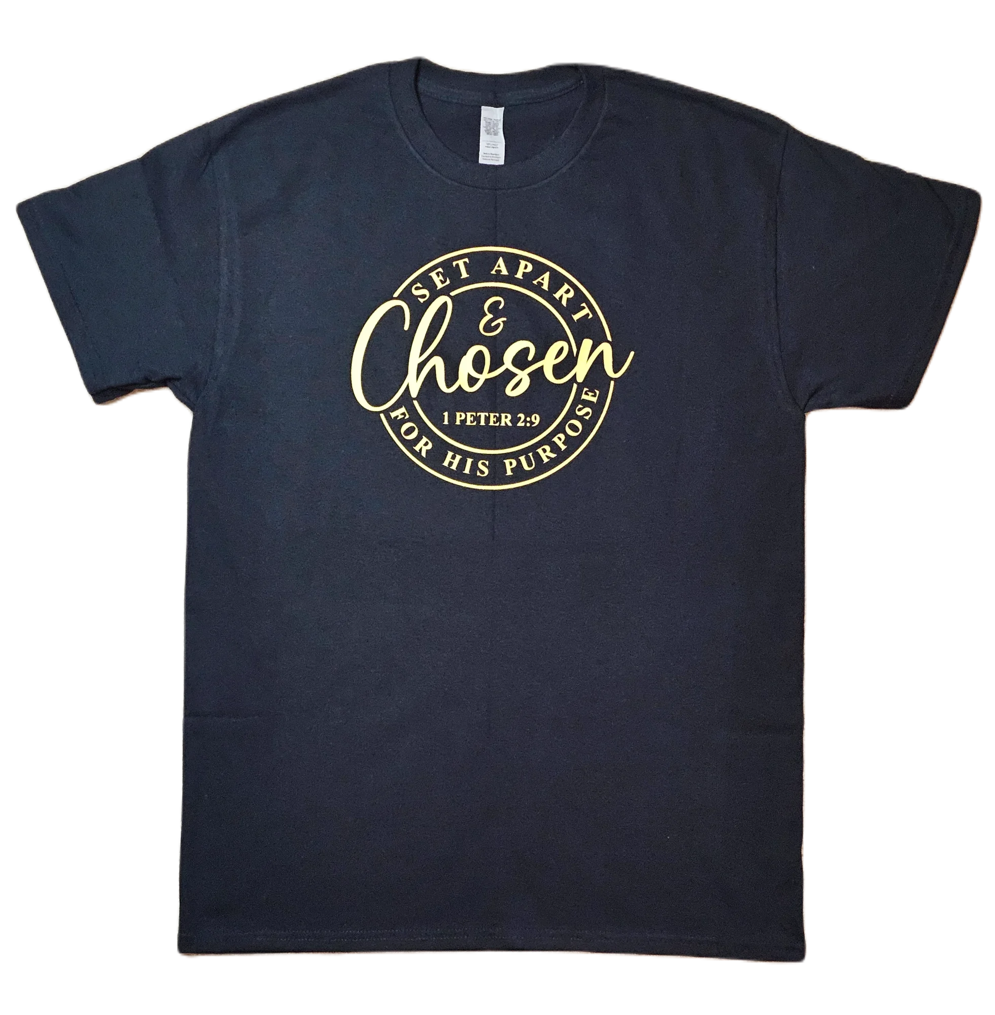 Bougie Boss Gear Set Apart and Chosen Black T Shirt