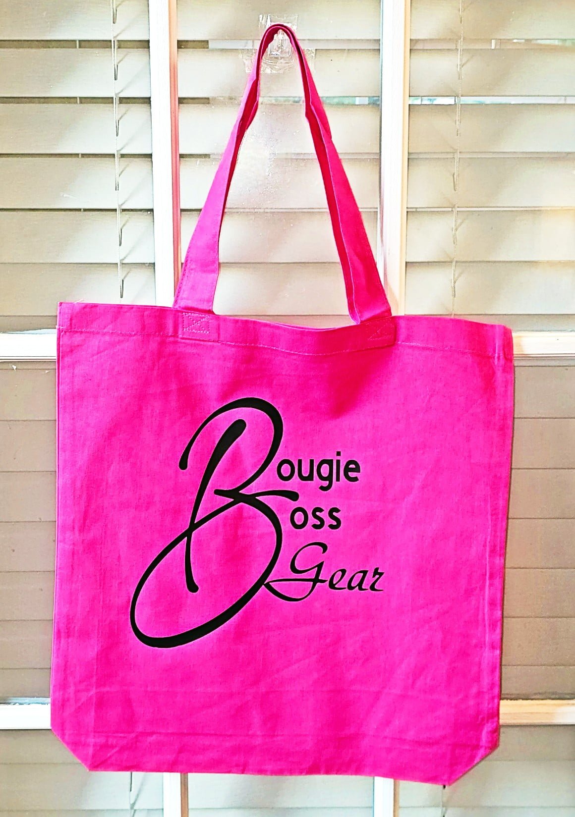 Bougie Boss Gear BBG Tote Bag Pink