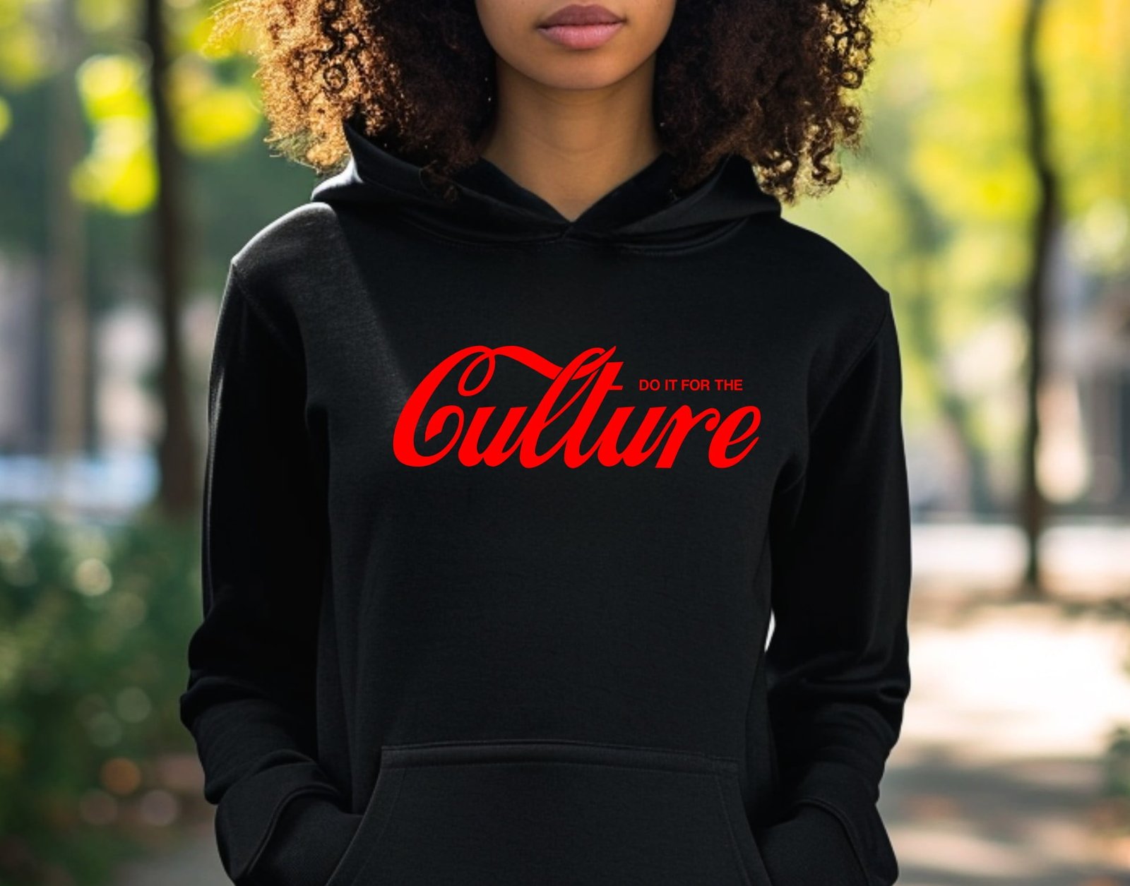 Bougie Boss Gear Do it for the Culture Hoodie Black