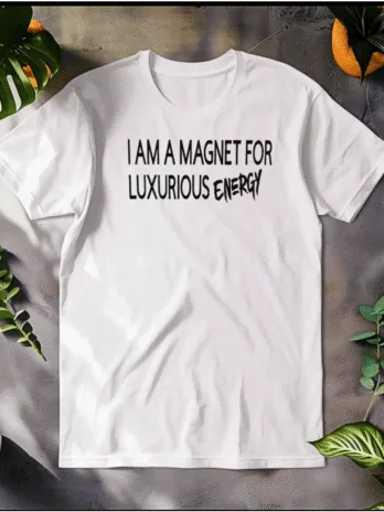 I Am a Magnet for Luxurious Energy T-Shirt