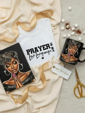 Prayer Is My Love Language T-Shirt and Journal Set