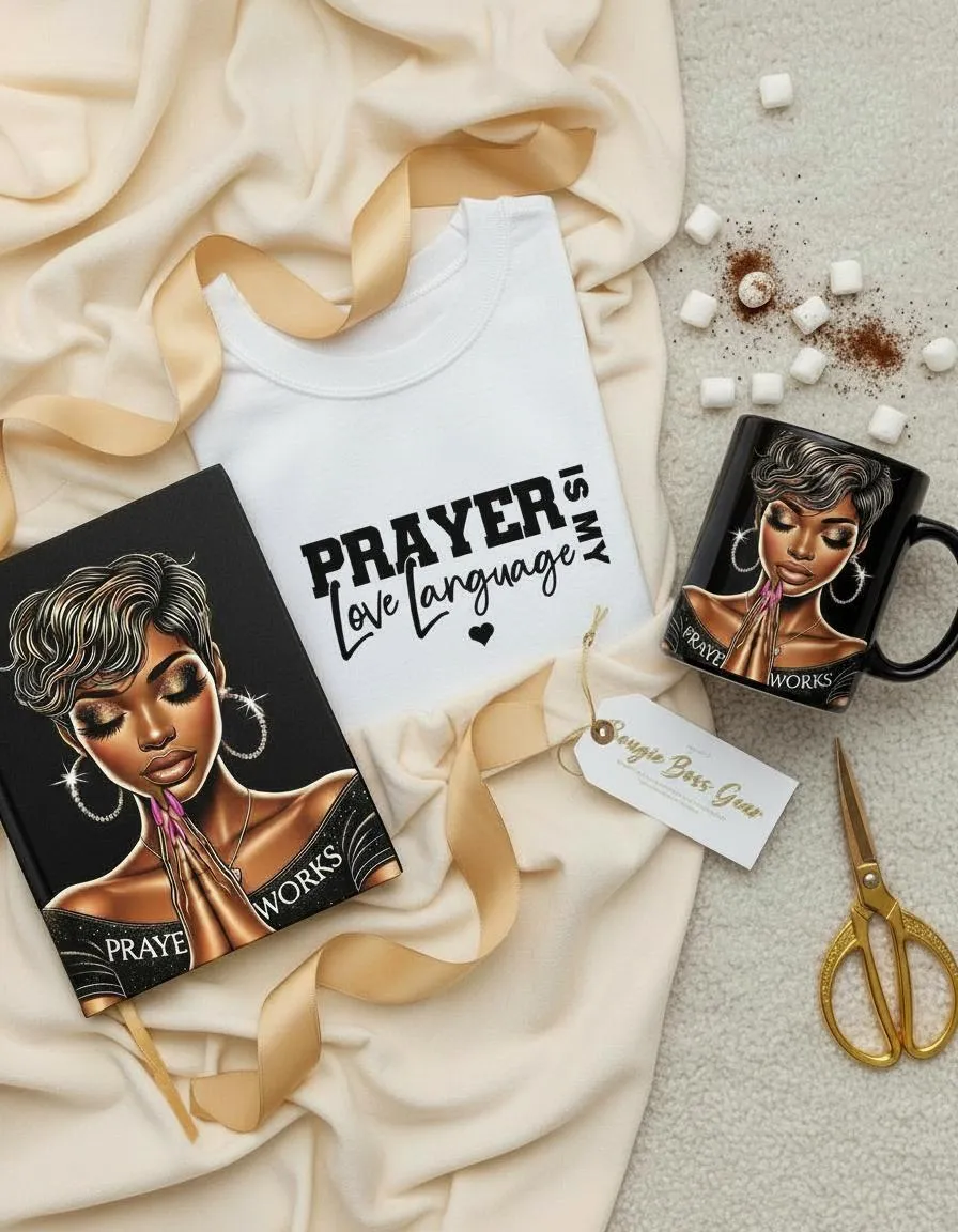 Pray is My Love Language Sweatshirt Gift Set-