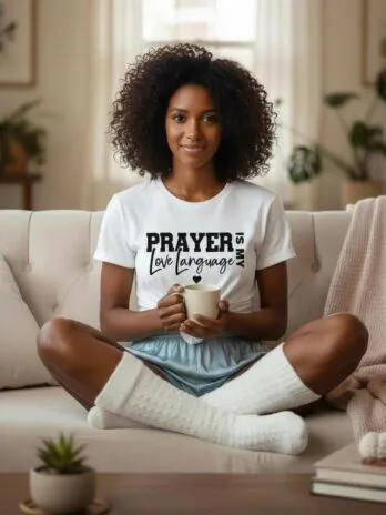 Bougie Boss Gear Home Page 21 Prayer is My Love Language T-Shirt