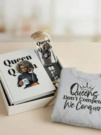 Queens Sweatshirt & Journal Set