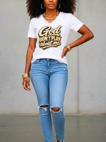 Bougie Boss Gear Home Page 2 God Don’t Play About Me T-Shirt