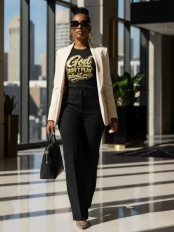 Bougie Boss Gear Home Page 1 God Don’t Play About Me T-Shirt