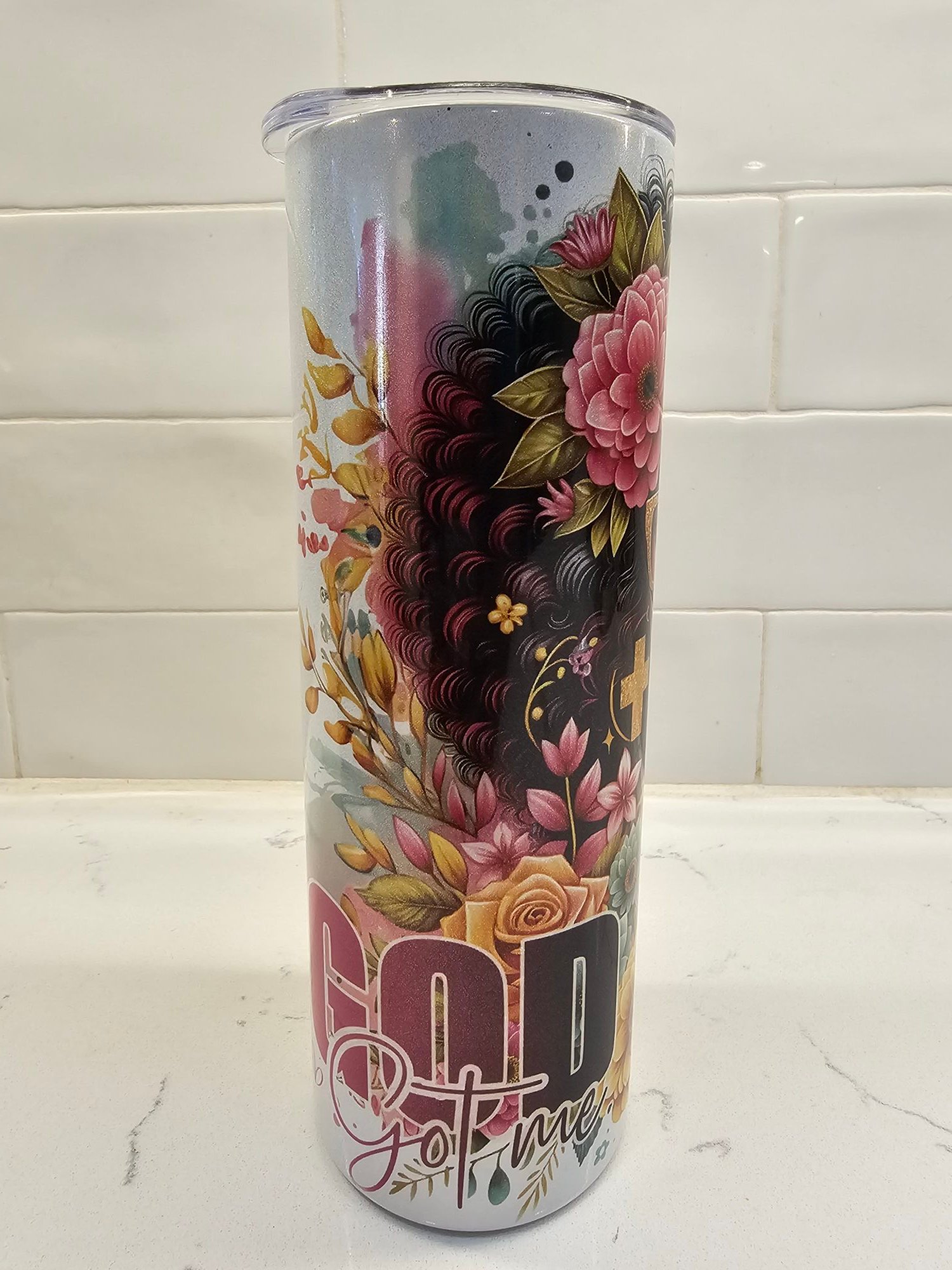 God's Got Me Tumbler 2