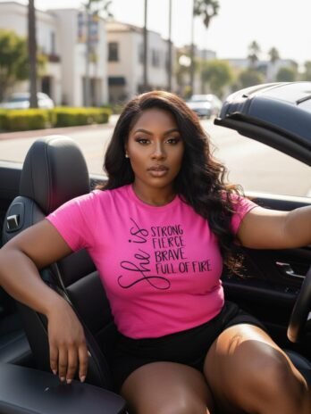 Bougie Boss Gear Home Page 11 She is…T-Shirt